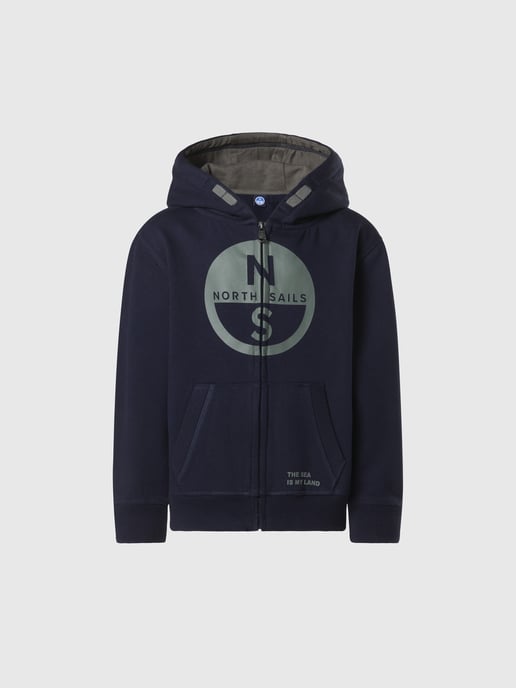 North Sails Hoodie Volledige ritssluiting met maxi-logo - Image 3