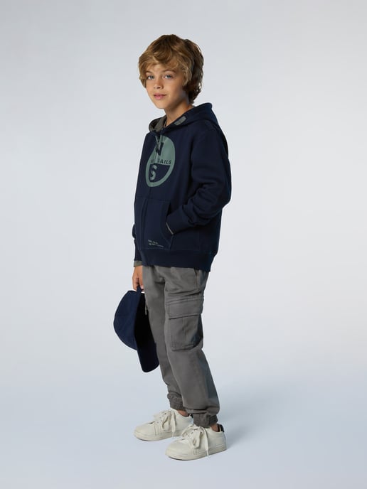 North Sails Hoodie Volledige ritssluiting met maxi-logo - Image 4