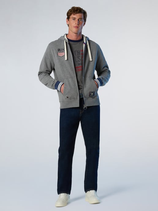 North Sails Hoodie Archivering volledige rits - Image 4