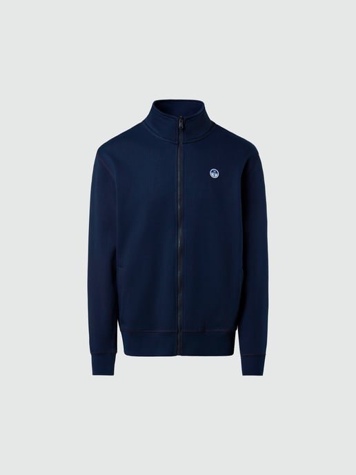 North Sails Sweatshirt Volledige ritssluiting met logopatch - Image 3