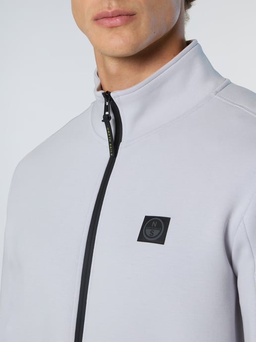 North Sails Sweatshirt Scuba-stof met volledige ritssluiting - Image 5