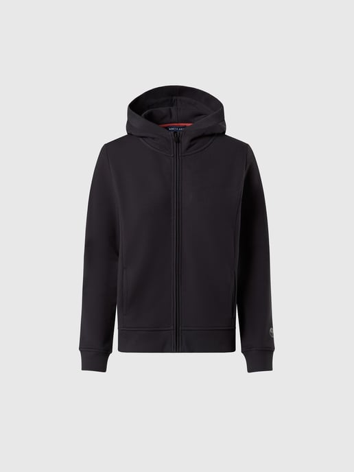 North Sails Hoodie met rits Met ton-sur-ton logo - Image 3