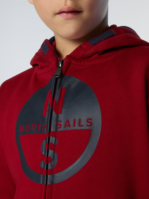 North Sails Hoodie Volledige ritssluiting met maxi-logo - Image 5