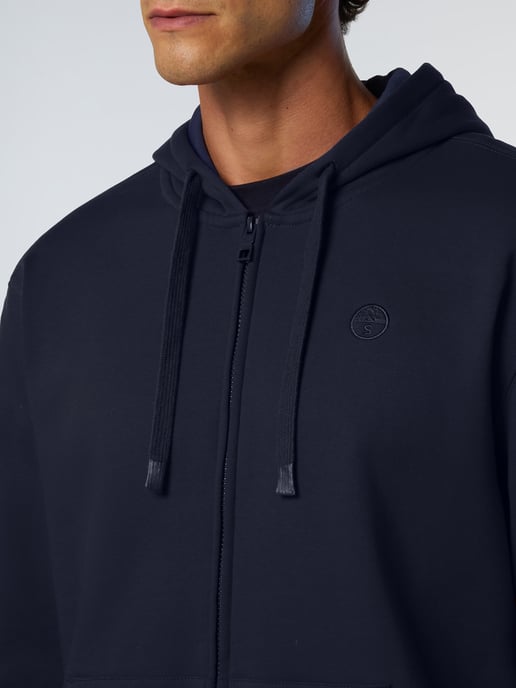 North Sails Hoodie Volledige ritssluiting met geborduurd logo - Image 5