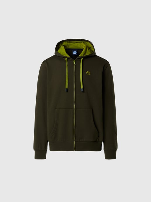 North Sails Hoodie Volledige ritssluiting met geborduurd logo - Image 3