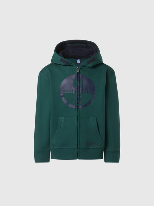 North Sails Hoodie Volledige ritssluiting met maxi-logo - Image 3