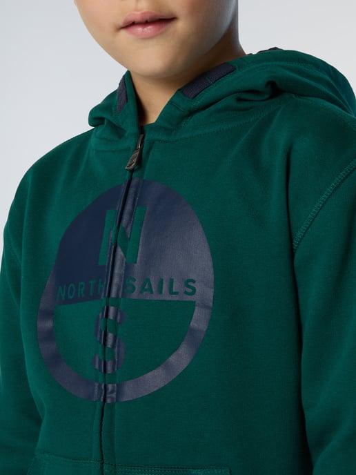 North Sails Hoodie Volledige ritssluiting met maxi-logo - Image 5