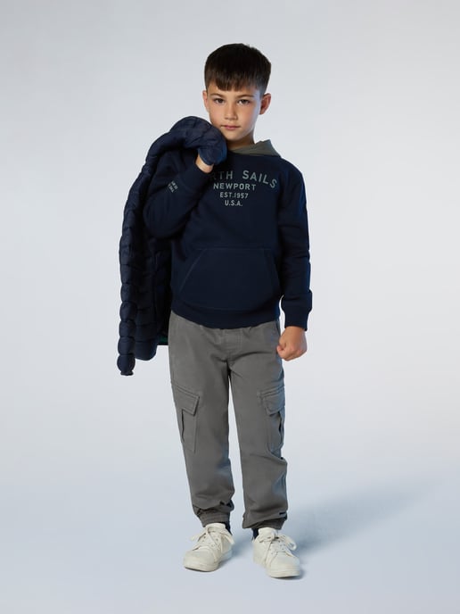 North Sails Hoodie Met Newport-print - Image 4