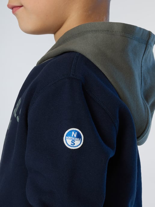 North Sails Hoodie Met Newport-print - Image 5