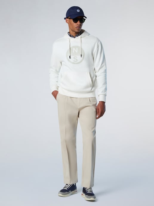North Sails Hoodie Met maxi logo print - Image 4