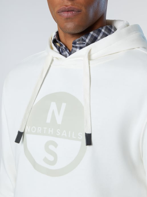 North Sails Hoodie Met maxi logo print - Image 5