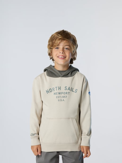 North Sails Hoodie Met Newport-print - Image 1