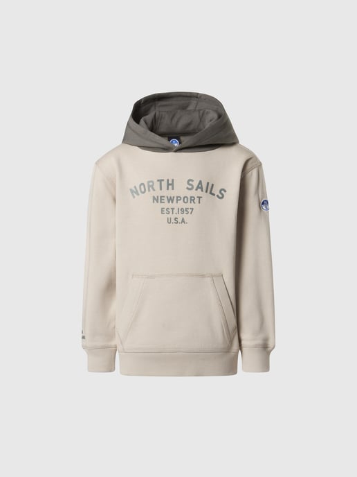 North Sails Hoodie Met Newport-print - Image 3