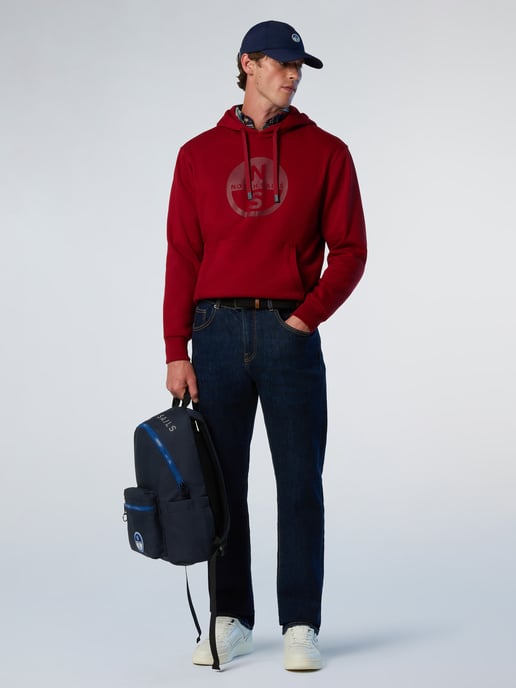 North Sails Hoodie Met maxi logo print - Image 4