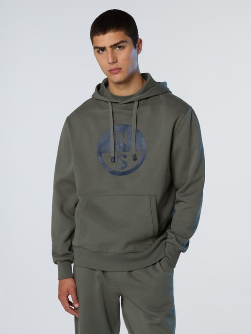 North Sails Hoodie Met maxi logo print - Image 1