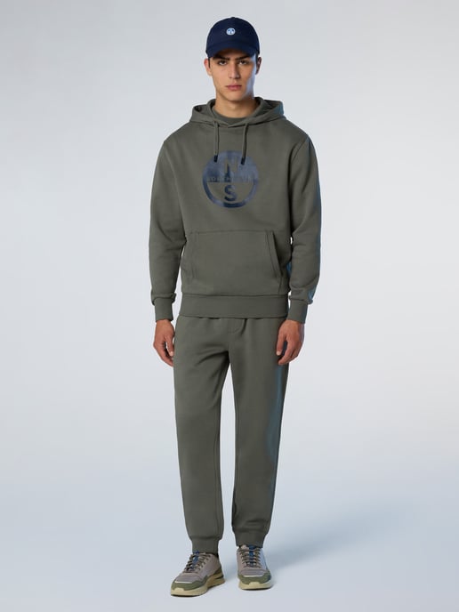 North Sails Hoodie Met maxi logo print - Image 4