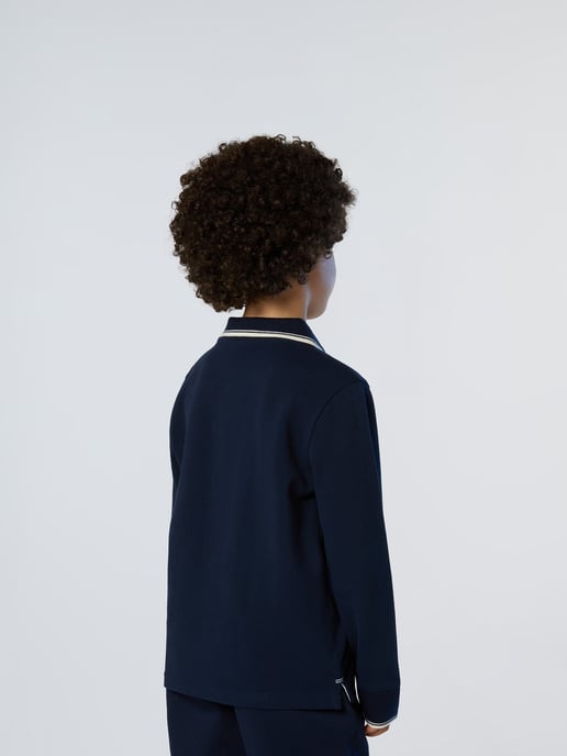North Sails Polo Shirt Lange mouwen met kraagletters - Image 2