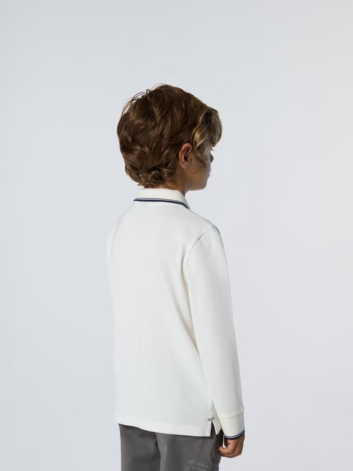 North Sails Polo Shirt Lange mouwen met kraagletters - Image 2