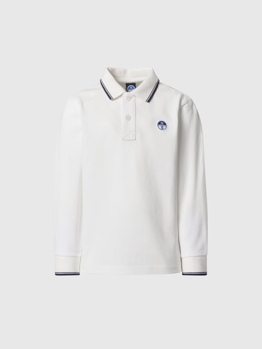 North Sails Polo Shirt Lange mouwen met kraagletters - Image 3