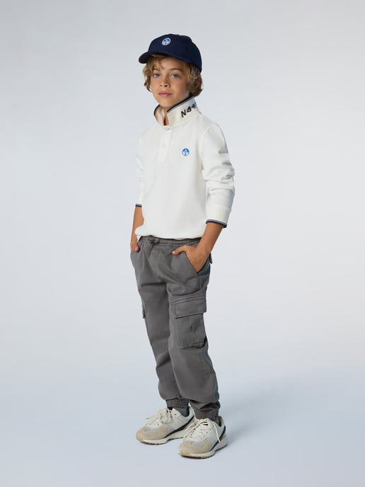North Sails Polo Shirt Lange mouwen met kraagletters - Image 4