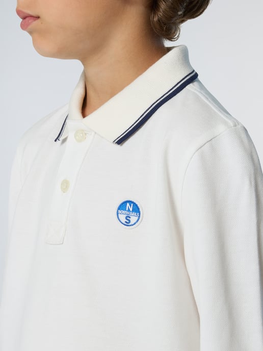 North Sails Polo Shirt Lange mouwen met kraagletters - Image 5