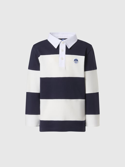 North Sails Rugby Top Gestreepte lange mouwen - Image 3