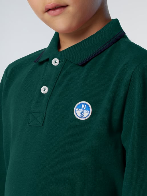 North Sails Polo Shirt Lange mouwen met kraagletters - Image 5