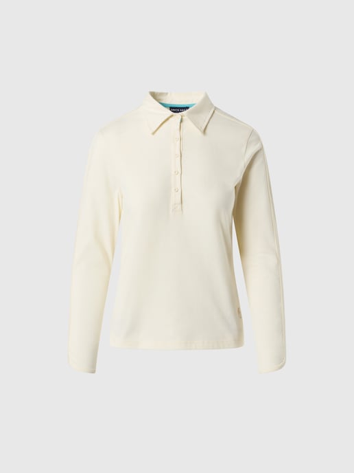 North Sails Polo Shirt Perzikleerstof met lange mouwen - Image 3