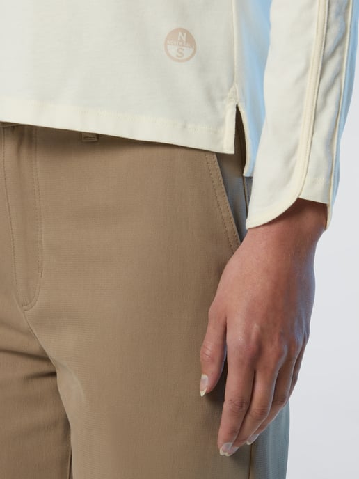 North Sails Polo Shirt Perzikleerstof met lange mouwen - Image 5