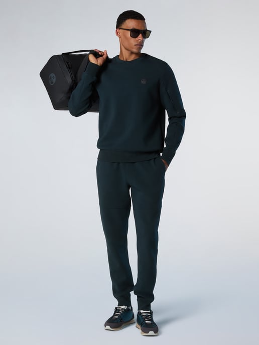 North Sails Sweatshirt Scuba-stof met ronde hals - Image 4