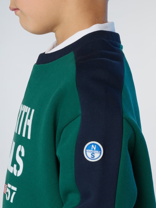 North Sails Sweatshirt Met flockprint - Image 5