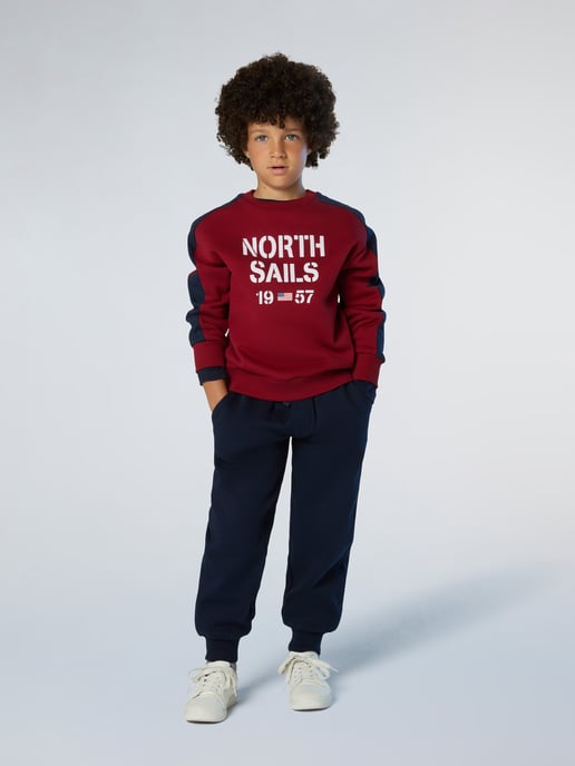 North Sails Sweatshirt Met flockprint - Image 4