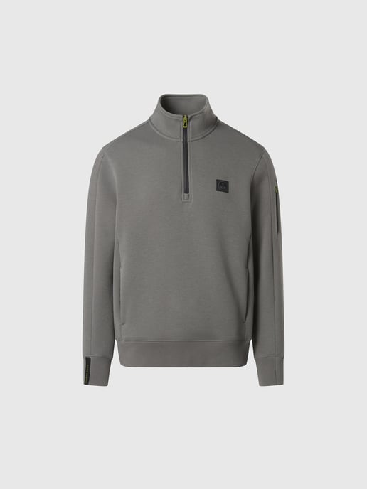 North Sails Sweatshirt Piqué Scuba stof met halve rits - Image 3