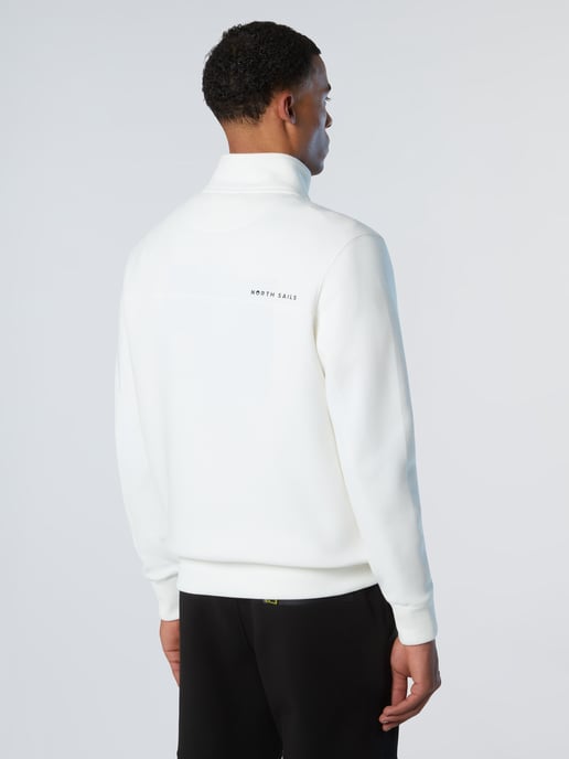 North Sails Sweatshirt Piqué Scuba stof met halve rits - Image 2