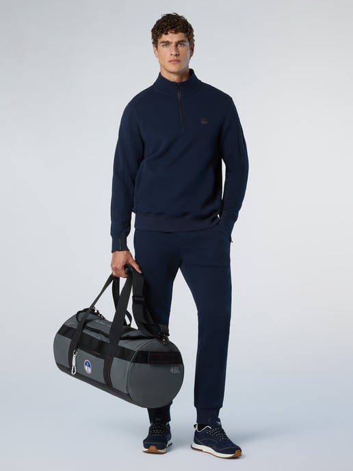 North Sails Sweatshirt Piqué Scuba stof met halve rits - Image 4