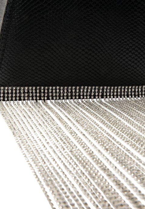 Faina Clutch/avondtasje Dames zwart - Image 5