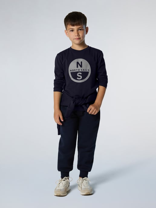 North Sails T-shirt Lange mouwen met maxi-logo - Image 4