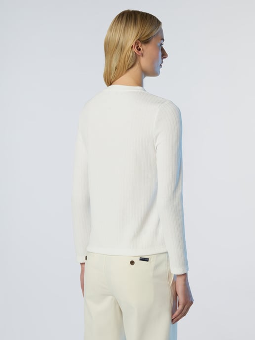 North Sails Henley Top Geribbelde jersey - Image 2