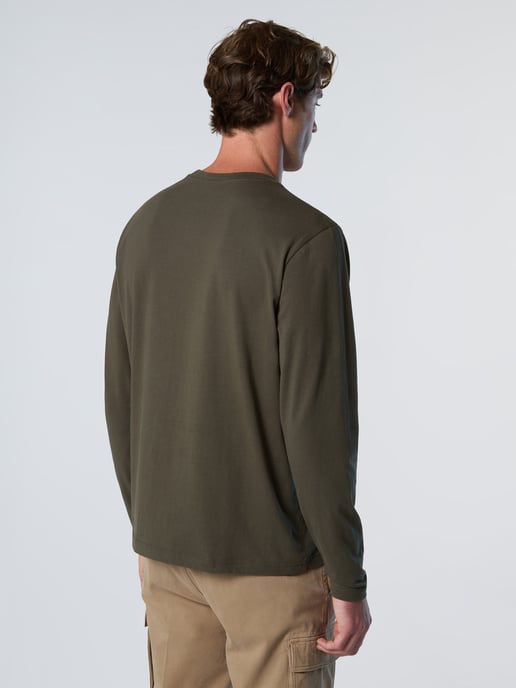 North Sails T-shirt Lange mouwen met logopatch - Image 2