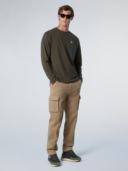 North Sails T-shirt Lange mouwen met logopatch - Image 4