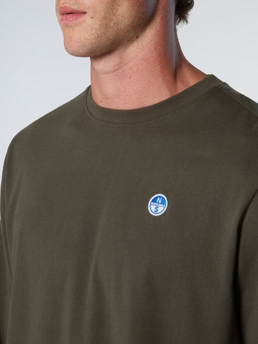 North Sails T-shirt Lange mouwen met logopatch - Image 5