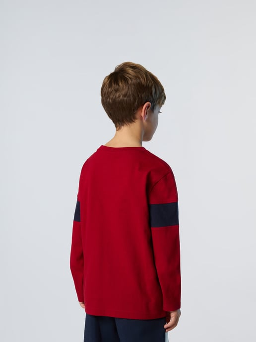 North Sails T-shirt Lange mouwen met mouwinzetstukken - Image 2