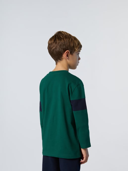 North Sails T-shirt Lange mouwen met mouwinzetstukken - Image 2