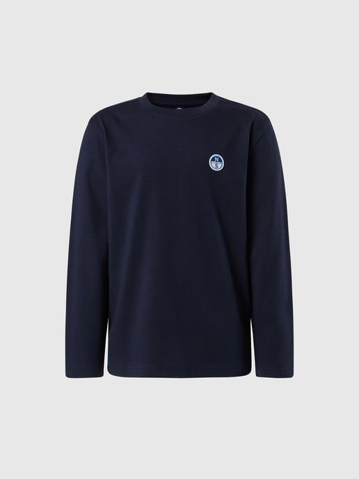 North Sails T-shirt Lange mouwen met logopatch - Image 3