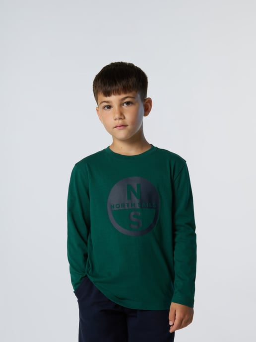 North Sails T-shirt Lange mouwen met maxi-logo - Image 1