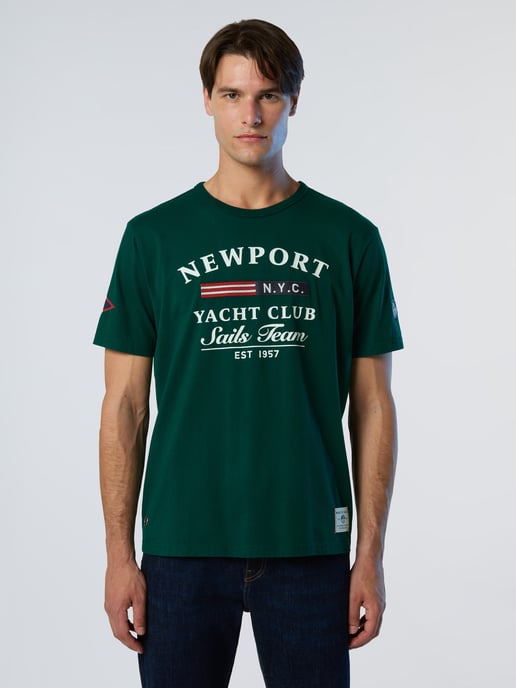 North Sails T-shirt Met zeilprint - Image 1
