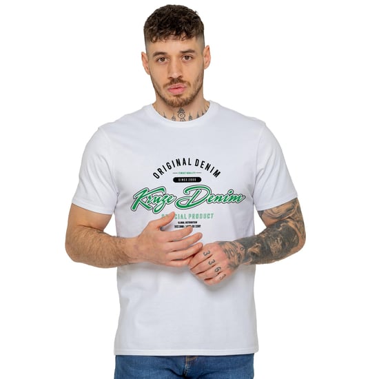 Kruze | 3-pack heren T-shirts met ronde hals en print - Image 3
