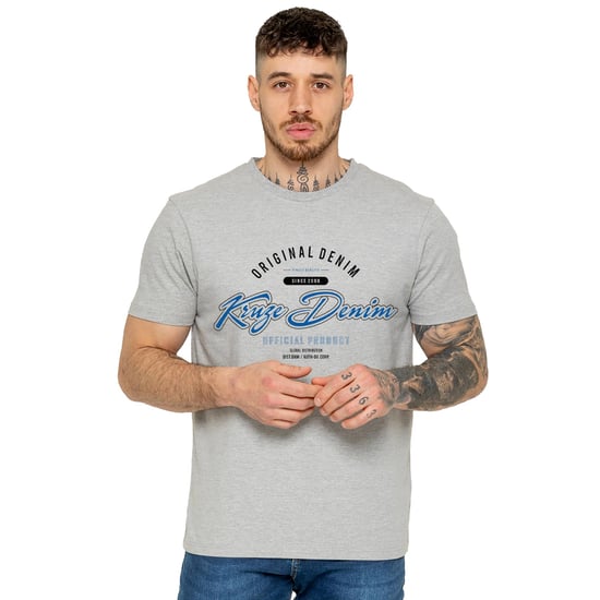 Kruze | 3-pack heren T-shirts met ronde hals en print - Image 4
