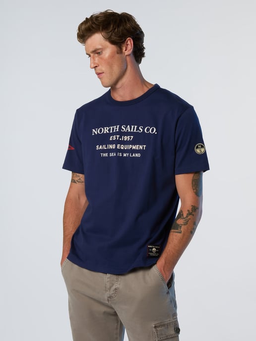 North Sails T-shirt Met zeilprint - Image 1