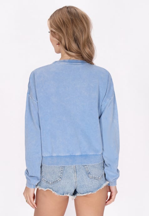 IZIA Sweatshirt vrouwen lichtblauw - Image 4